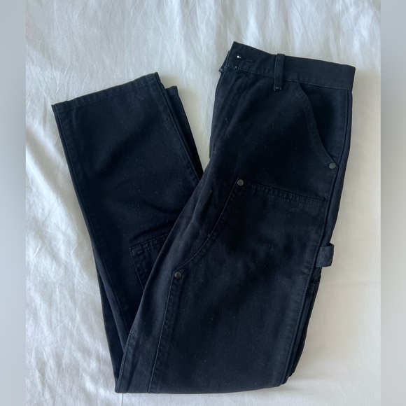 Renggli (Morgan Stewart) Slim Fit Work pant in color INK; Size 24 - Picture 3 of 6